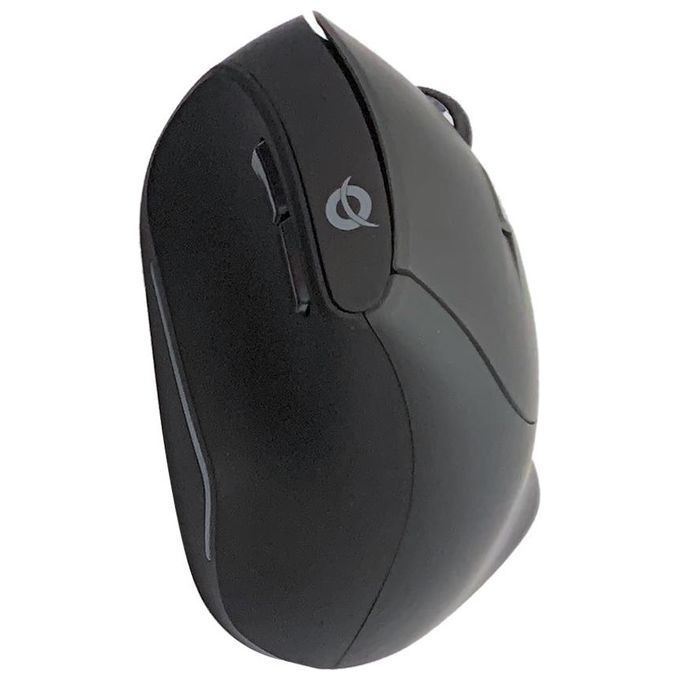 Conceptronic ORAZIO02IT Kit Tastiera e Mouse Wireless Ergonomico QWERTY Italiano 125 Tasti Mouse 1600 DPI RF 2.4 GHz colore Nero