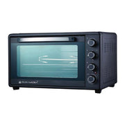 PYRAMID ITALIA 204574 Forno Elettrico Ventilato 50 L 2000 W con Girarrosto (60x41x49 cm) colore Nero