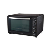 PYRAMIDEA 204573 FOK5012 Forno Elettrico da Tavolo 50 L 2000 W 6 Funzioni di Cottura con Ventilazione Indipendente e Spegnimento Automatico (55.7x44.8x34.9 cm) colore Nero