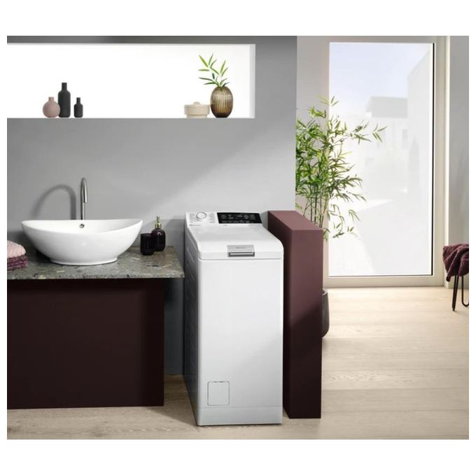 Electrolux EW7T363S Perfect Care 700 Lavatrice Carica dall'Alto Eco Spray Vapore PRO SensiCare SteamCare Classe energetica B Capacita' di carico 6 Kg Centrifuga 1300 giri Motore Inverter