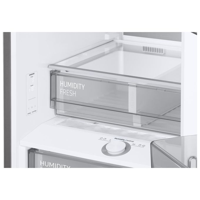 Samsung RB38C7AGWS9-EF Frigorifero Combinato 387 L 203 cm Classe A 29 dB No Frost Twin Cooling Wi-Fi colore Silver
