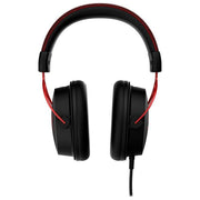 HyperX 4P5L1AM Cloud Alpha Cuffie da gaming Driver a doppia camera Frequenza 13 - 27000 Hz Impedenza 65 Ω Microfono con cancellazione del rumore colore Nero Rosso