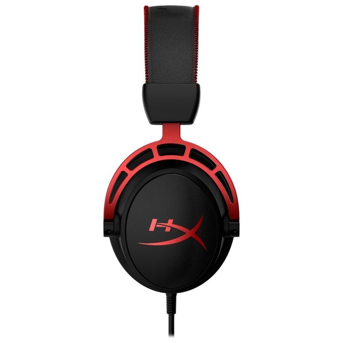 HyperX 4P5L1AM Cloud Alpha Cuffie da gaming Driver a doppia camera Frequenza 13 - 27000 Hz Impedenza 65 Ω Microfono con cancellazione del rumore colore Nero Rosso
