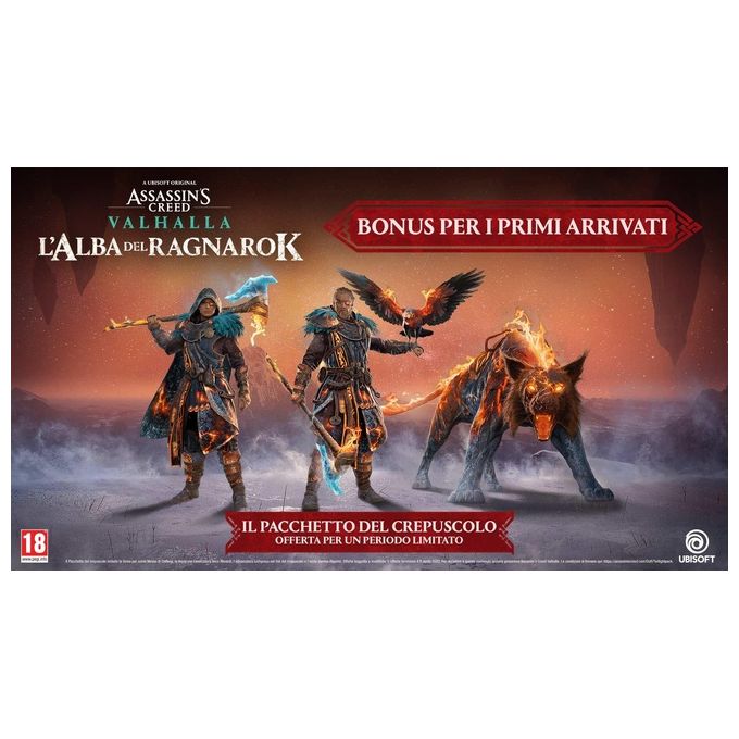 Ubisoft, Assassin's Creed Valhalla L'Alba Del Ragnarok, Code In Box, Xbox Series X-One