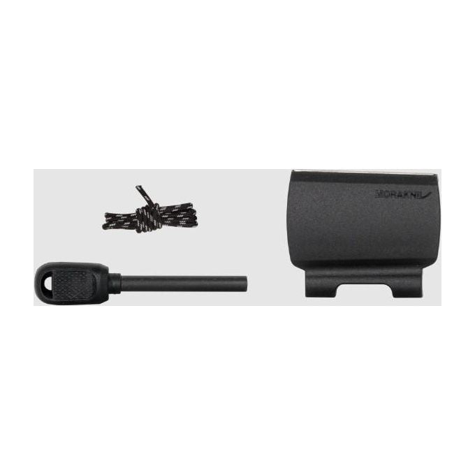 Morakniv 13911 Kit di Sopravvivenza per Kansbol e Garberg Accendifiamma Affilatore Paracord colore Nero