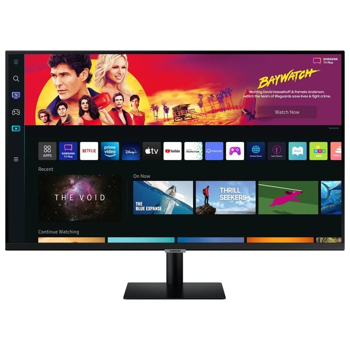 Samsung LS32BM700UUXEN Smart Monitor M7 32'' UHD 4K VA 3840x2160 60Hz Smart TV Tizen WiFi Bluetooth HDMI colore Nero