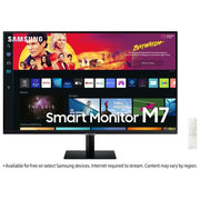 Samsung LS32BM700UUXEN Smart Monitor M7 32'' UHD 4K VA 3840x2160 60Hz Smart TV Tizen WiFi Bluetooth HDMI colore Nero