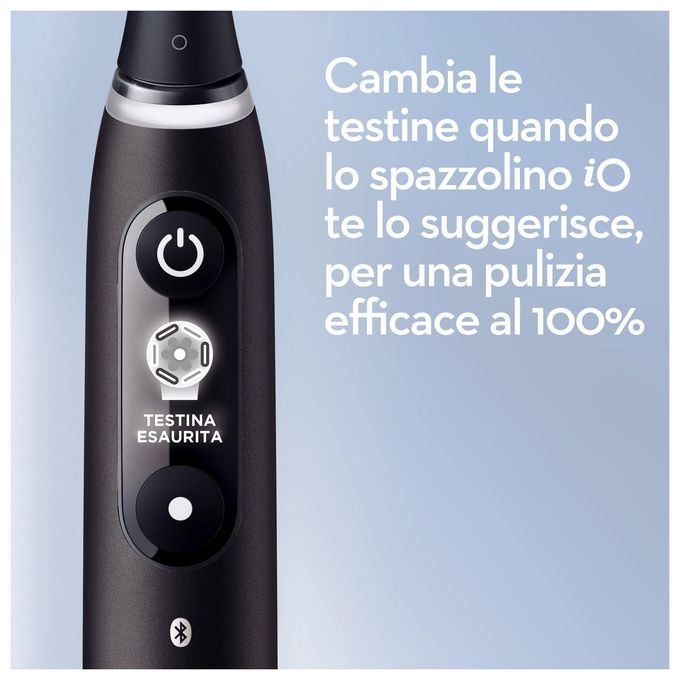 Oral-B IO6 iO Series 6 Spazzolino elettrico 5 modalita' Bluetooth timer 2 min colore Nero