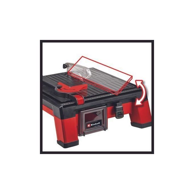 Einhell 4301190 Power X-Change Tagliapiastrelle a Batteria 18V 115 mm 3800 rpm Raffreddamento ad Acqua disco diamantato incluso