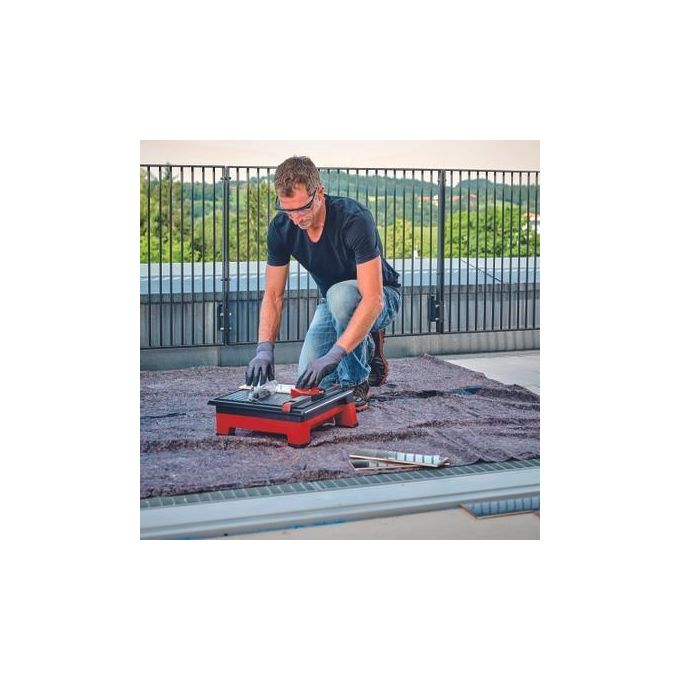 Einhell 4301190 Power X-Change Tagliapiastrelle a Batteria 18V 115 mm 3800 rpm Raffreddamento ad Acqua disco diamantato incluso