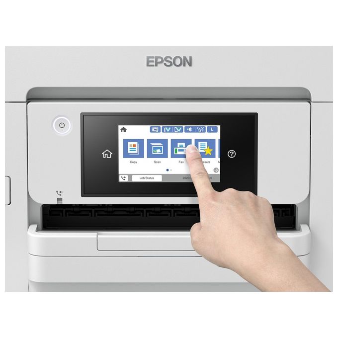 Epson C11CJ05403 WorkForce Pro WF-C4810DTWF Stampante Multifunzione Inkjet A4 4800x2400 DPI 36 ppm Wi-Fi Fronte Retro colore Grigio