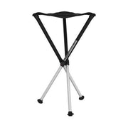 Walkstool WS 30 Modello Comfort Sgabello Pieghevole in Alluminio 3 Piedi Regolabili Altezza Seduta 75 cm Carico Massimo 250 Kg Prodotto in Svezia colore Nero e Grigio