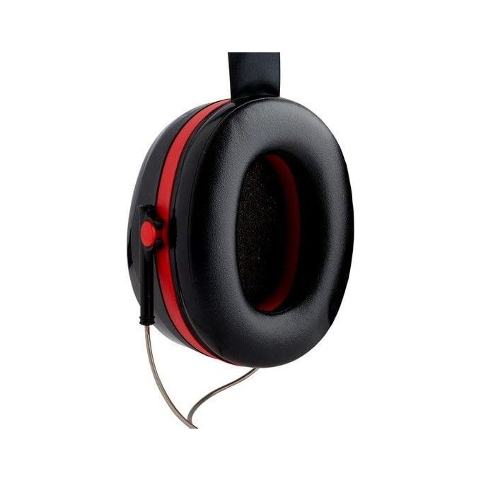 Peltor Cuffie Di Protezione Udito Rosso-Nero