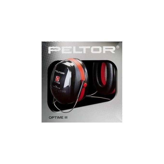 Peltor Cuffie Di Protezione Udito Rosso-Nero
