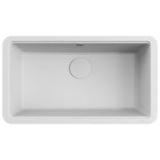 Elleci LGG91068BTP Globe 910 Lavello sottopiano monovasca in Granitek bianco colore Bianco