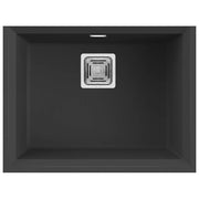Elleci LGK10540BSO Karisma 105 Lavello Granitek 1 Vasca 57 cm Nero