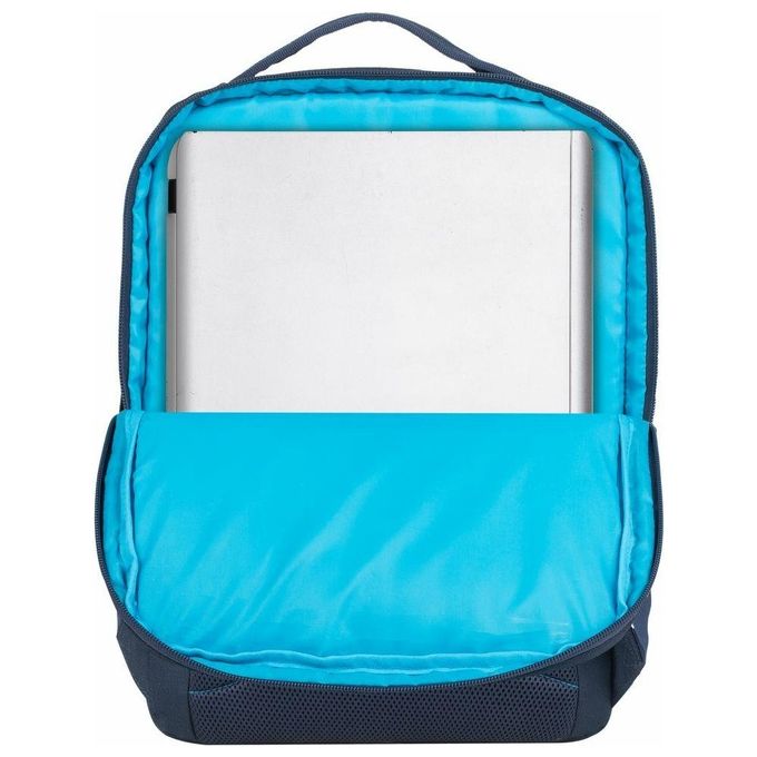 Rivacase 7764 Ulsan Zaino Porta PC 15.6'' Idrorepellente Poliestere Urbano colore Blu Scuro
