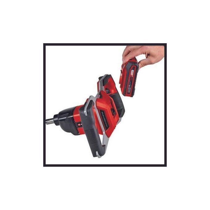 Einhell 3437000 GP-EA 18-150 Li BL-Solo Trivella a batteria Motore brushless 18 V 125 giri-min Punta 150 mm 80 cm colore Nero