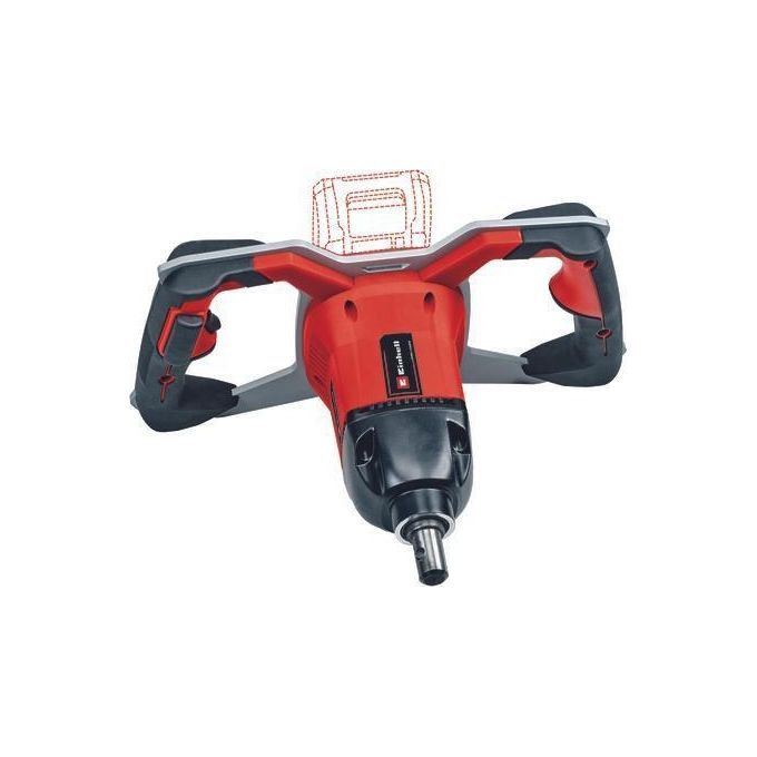 Einhell 3437000 GP-EA 18-150 Li BL-Solo Trivella a batteria Motore brushless 18 V 125 giri-min Punta 150 mm 80 cm colore Nero