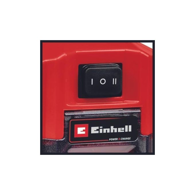 Einhell 4181560 GE-SP 18 LL Li - Solo Pompa per acque chiare a batteria 4500 l-h 18 V colore Nero Rosso