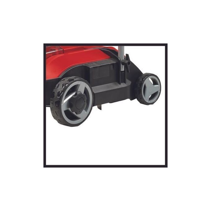 Einhell 3420604 Power X-Change Scarificatore a Batteria 18 V Motore Brushless Larghezza 28 cm 3 Regolazioni Profondita' Colore Nero Rosso