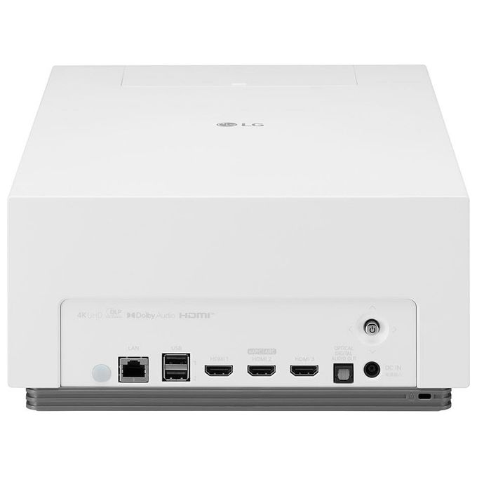 LG HU710PW CineBeam Videoproiettore Laser LED 4K UHD 2000 ANSI Lumen DLP webOS 6.0 colore Bianco
