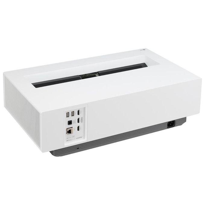 LG HU715QW.AEU CineBeam Videoproiettore Laser UHD 4K 3840x2160 2500 ANSI lumen HDR10 Dolby Atmos colore Bianco