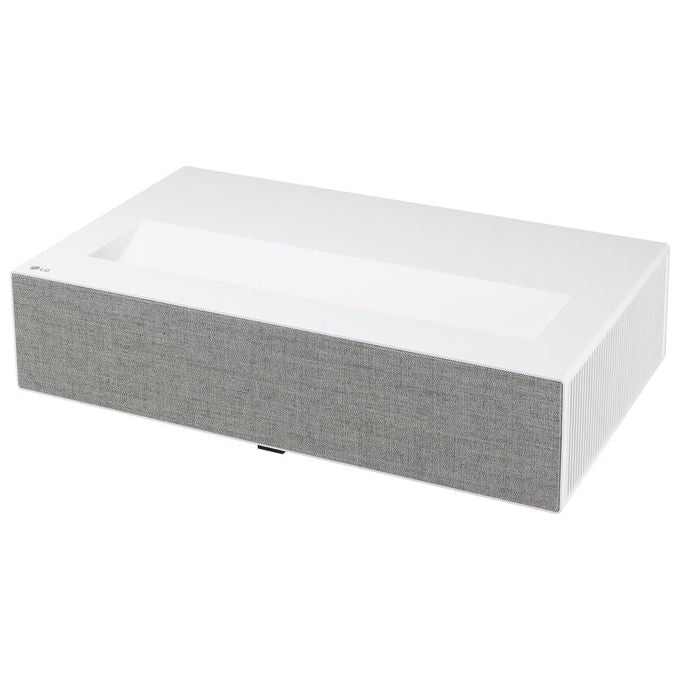 LG HU715QW.AEU CineBeam Videoproiettore Laser UHD 4K 3840x2160 2500 ANSI lumen HDR10 Dolby Atmos colore Bianco