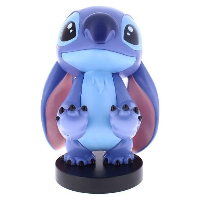 Exquisite Gaming CGCRDS300219 Cable Guys Stitch Porta Elettroniche Personaggio da Collezione Disney 20 cm colore Blu Viola