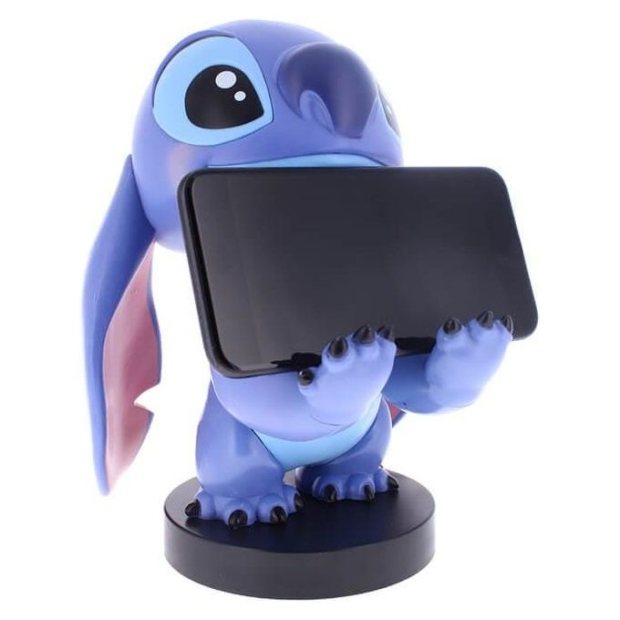 Exquisite Gaming CGCRDS300219 Cable Guys Stitch Porta Elettroniche Personaggio da Collezione Disney 20 cm colore Blu Viola
