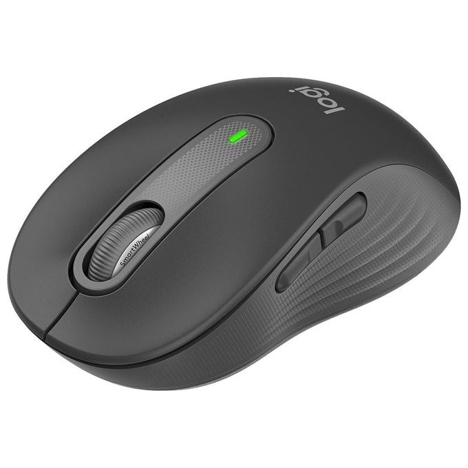 Logitech 910-006253 Signature M650 Mouse Wireless Bluetooth Ottico 2000 DPI 5 Tasti Clic Silenzioso colore Grafite