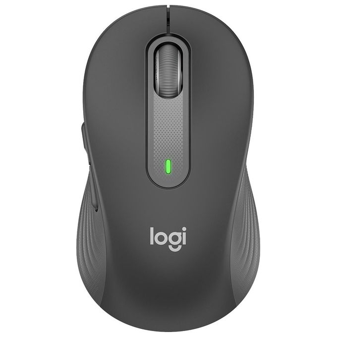Logitech 910-006253 Signature M650 Mouse Wireless Bluetooth Ottico 2000 DPI 5 Tasti Clic Silenzioso colore Grafite