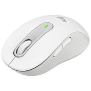 Logitech 910-006255 Signature M650 Mouse Wireless Bluetooth Ottico 2000 DPI Clic Silenziosi colore Bianco