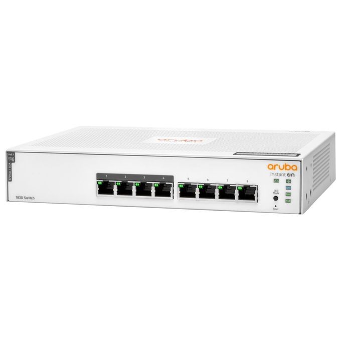 Aruba a Hewlett Packard Enterprise 24G 2SFP Aruba Instant On 1830 Switch Gestito L2 24 porte Gigabit 10-100-1000 2 SFP colore Nero