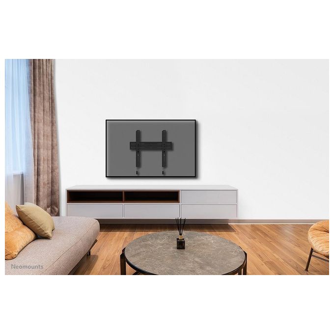 Neomounts 12597259000 WL30S-850BL14 Supporto TV da Parete Fisso per Schermi 32''-65'' fino a 60 Kg Compatibilita' VESA 100x100-400x400 mm Sistema Magnetico Pull and Release colore Nero