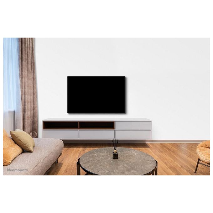 Neomounts 12597259000 WL30S-850BL14 Supporto TV da Parete Fisso per Schermi 32''-65'' fino a 60 Kg Compatibilita' VESA 100x100-400x400 mm Sistema Magnetico Pull and Release colore Nero