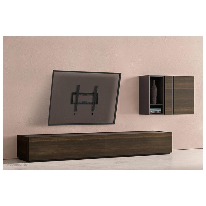Neomounts 12597258000 WL35-550BL14 Supporto TV a parete Inclinabile fino a 12° VESA 100x100 400x400 mm colore Nero
