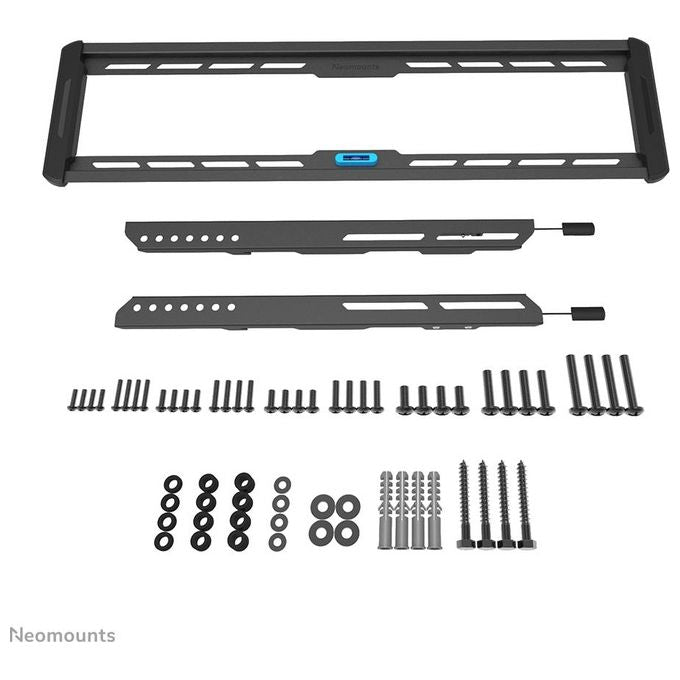 Neomounts WL30-550BL16 LEVEL 550 Supporto TV a parete 42'' 86'' fisso ultrapiatto VESA 100x100 600x400 mm 60 Kg colore Nero