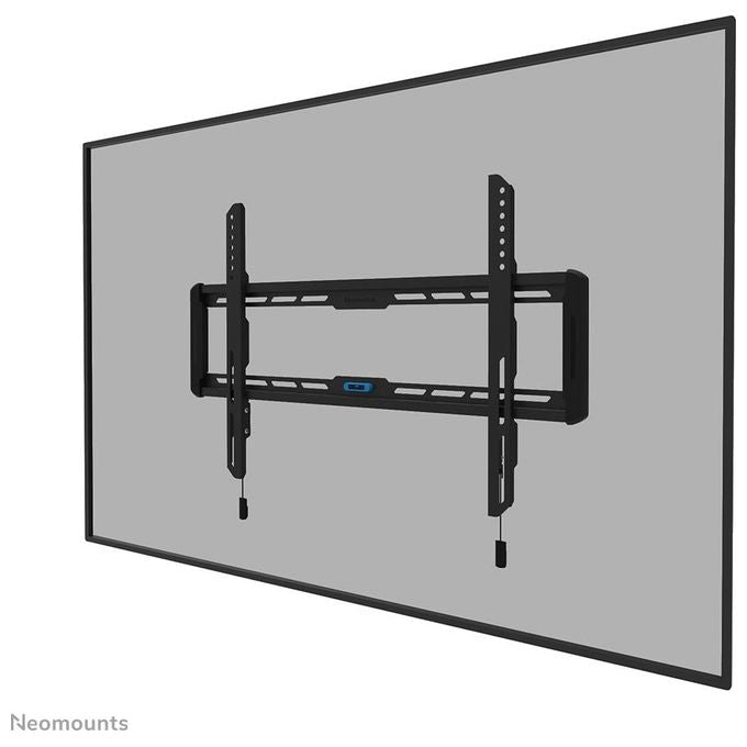 Neomounts WL30-550BL16 LEVEL 550 Supporto TV a parete 42'' 86'' fisso ultrapiatto VESA 100x100 600x400 mm 60 Kg colore Nero