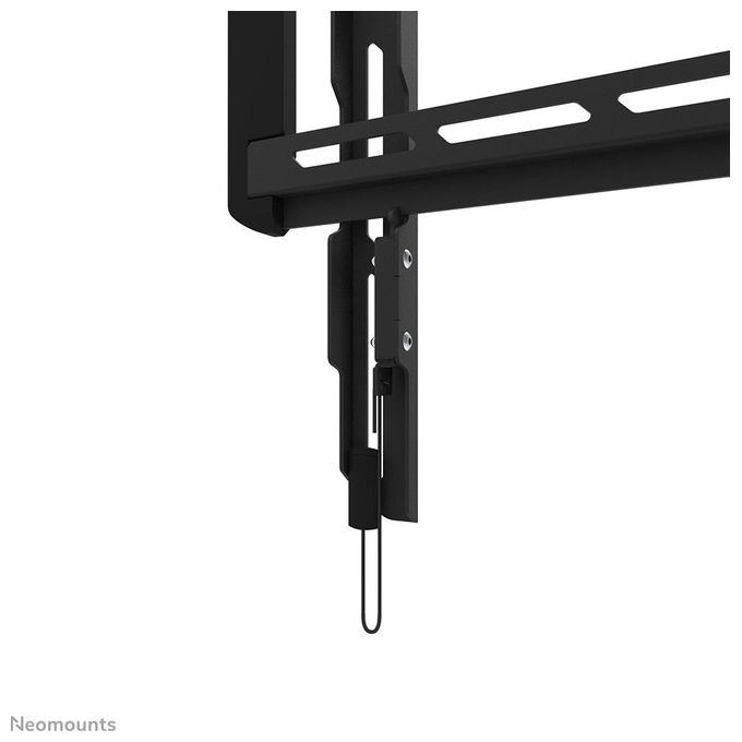 Neomounts WL30-550BL16 LEVEL 550 Supporto TV a parete 42'' 86'' fisso ultrapiatto VESA 100x100 600x400 mm 60 Kg colore Nero