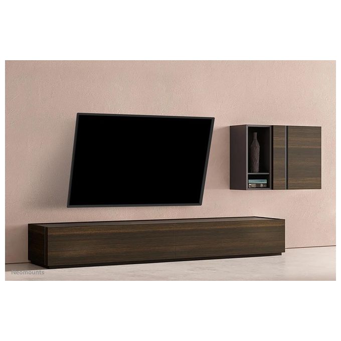 Neomounts WL35-550BL18 LEVEL Supporto TV a parete inclinabile 43-86'' VESA 100x100-800x400 mm max 60 Kg distanza dal muro 3,3 cm colore Nero