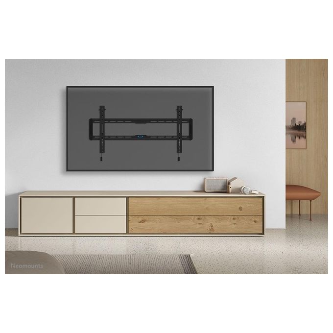 Neomounts WL35-550BL18 LEVEL Supporto TV a parete inclinabile 43-86'' VESA 100x100-800x400 mm max 60 Kg distanza dal muro 3,3 cm colore Nero