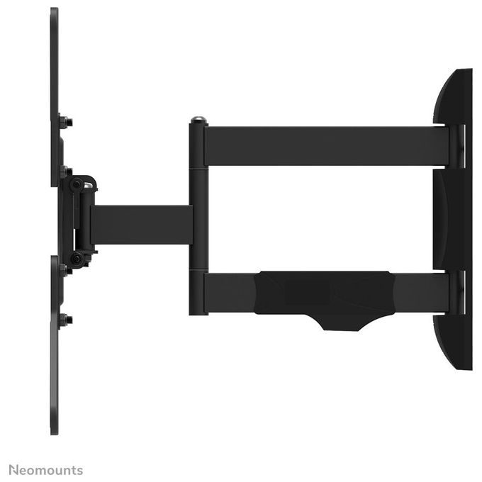 Neomounts WL40-550BL14 Supporto TV a Parete Full Motion per Schermi 40-55 Pollici VESA 100x100 a 400x400 Inclinabile e Girevole con Sistema Easy Release colore Nero