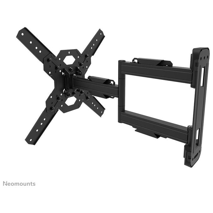 Neomounts WL40S-850BL14 Supporto TV a parete Full Motion 40-65'' 40 Kg VESA 100x100-400x400 Inclinazione -2°-+12° Rotazione 45° colore Nero