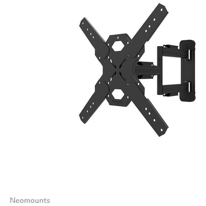 Neomounts WL40S-850BL14 Supporto TV a parete Full Motion 40-65'' 40 Kg VESA 100x100-400x400 Inclinazione -2°-+12° Rotazione 45° colore Nero