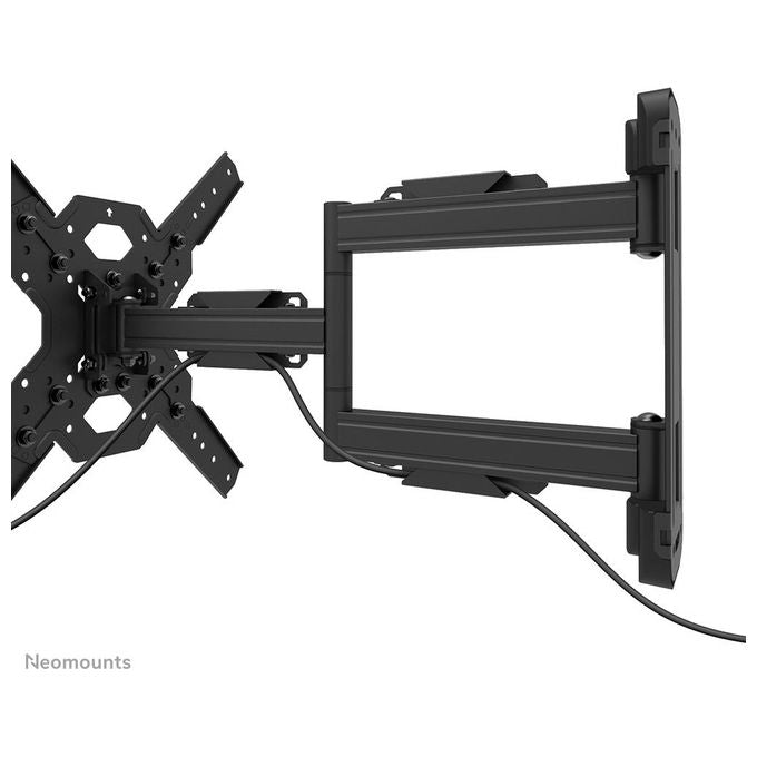 Neomounts WL40S-850BL14 Supporto TV a parete Full Motion 40-65'' 40 Kg VESA 100x100-400x400 Inclinazione -2°-+12° Rotazione 45° colore Nero