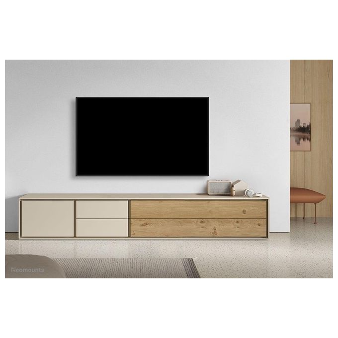 Neomounts WL35-550BL16 Supporto TV a parete inclinabile 42-86'' VESA 100x100-600x400 mm fino a 60 Kg distanza dal muro 3,3 cm colore Nero