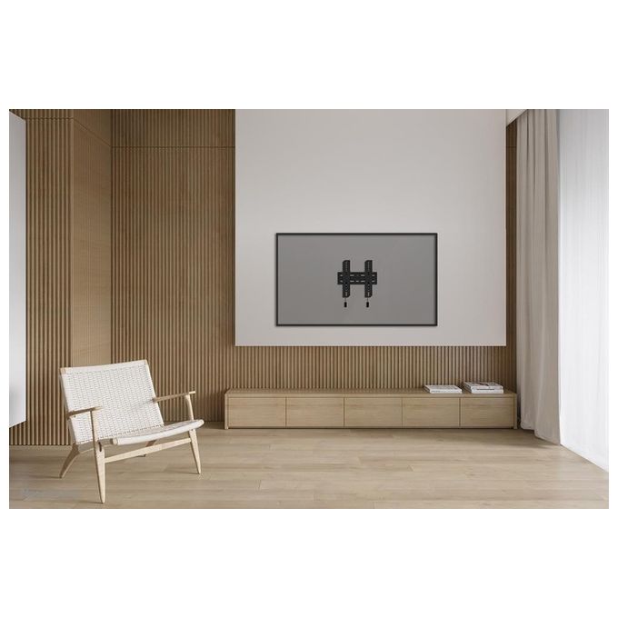 Neomounts WL35S-850BL12 Supporto da Parete Inclinabile per TV 24-55'' VESA 200x200 50 Kg colore Nero