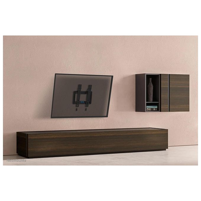 Neomounts WL35-550BL12 Supporto TV a Parete Inclinabile 24-65 Pollici Max 40 Kg VESA 75x75-200x200 colore Nero