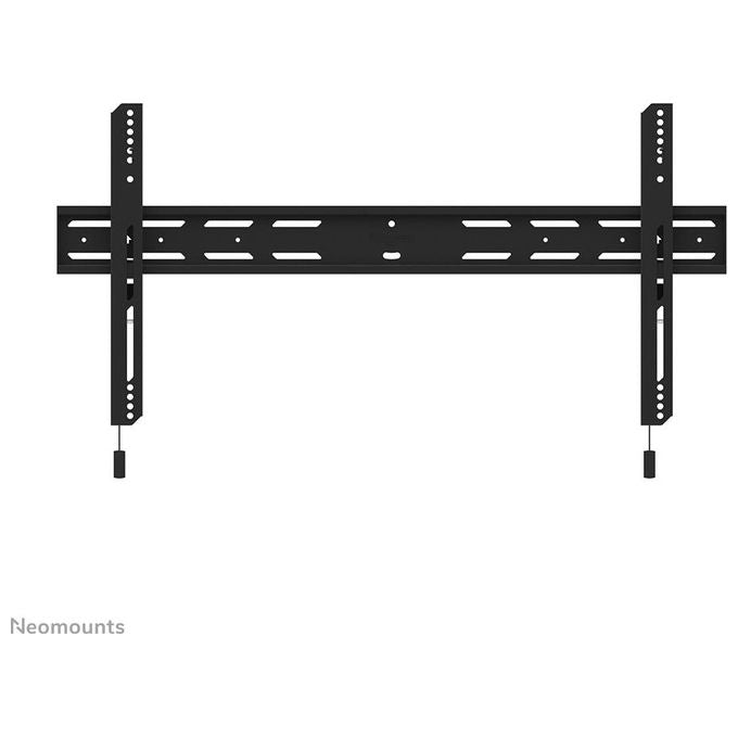 Neomounts WL30S-850BL18 Supporto TV a Parete Fisso per Schermi 43''-86'' VESA 100x100-800x400 mm Regolazione Altezza 0-20 mm Distanza dal Muro 3.3 cm colore Nero